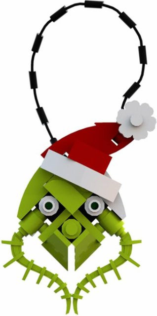 Yiran toy Grinch Grünes Monster Figuren Set Weihnachten 6–12 Jahre - Bild 1