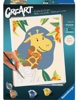 Ravensburger CreArt Hello Giraffe Malen für Jugendliche und Erwachsene - Bild 1