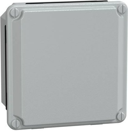 Schneider Electric NSYDBN1010 Universal-Installationsbox aus Metall in Grau - Bild 1