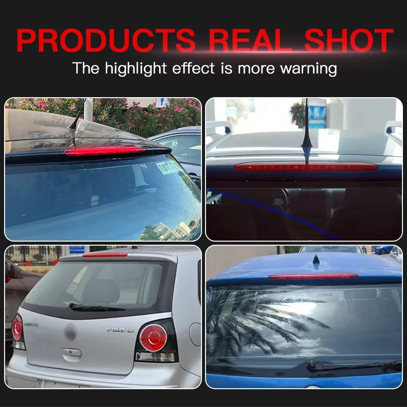 SAARMAT LED Bremslicht für VW Polo IV MK4 9N 9N3 (2002-2010), 3. Bremslicht Rücklicht in Rot, Canbus 12V - Bild 2