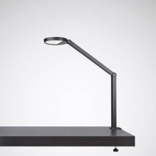 Trilux LED-Tischlampe Schwarz mit verstellbarem Ring und CCT-Funktion für Home-Office und professionelle Aufgaben - Bild 1