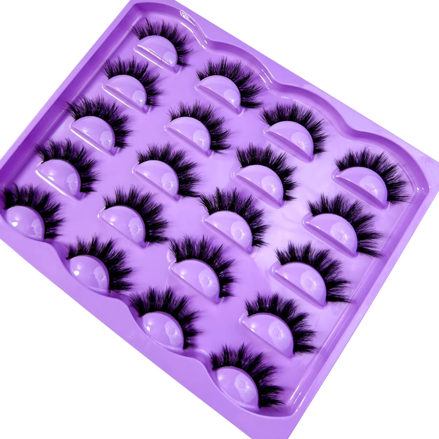 LYBCG Künstliche Wimpern, natürlich, 10 Paar - Bild 4