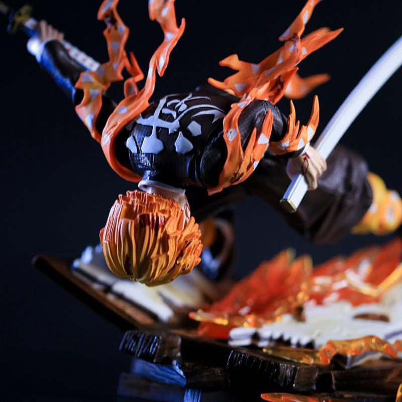 Yiran toy 1 Demon Slayer Zenitsu Agatsuma Actionfigur 28cm - Bild 3