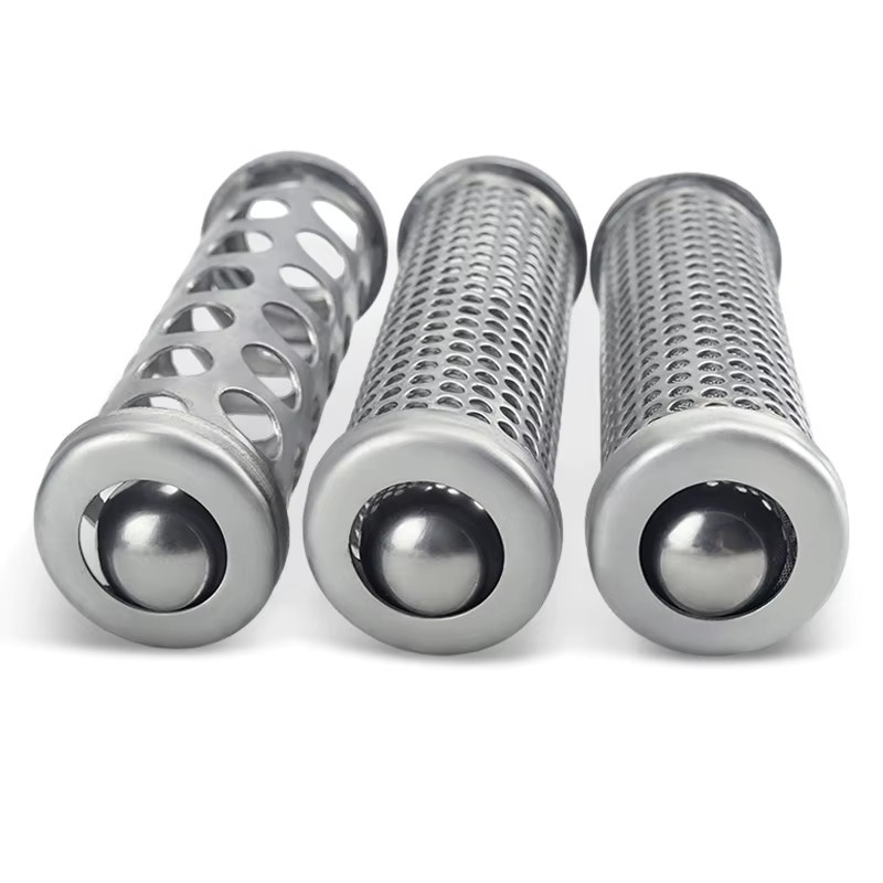 Speeflo Titan Verteilerfilter mit Rückschlagkugel-Auslassfilterelement für HC970 Airless Farbspritzgerät in Silber aus Edelstahl - Bild 2