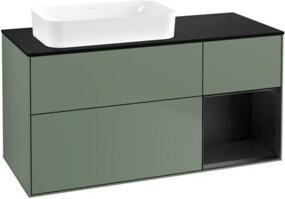 V&B Waschtischunterschrank Finion mit Wandbeleuchtung, Farbe: Lackiert, B/T/H: 120 x 60 x 60 cm - Bild 1