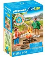 PLAYMOBIL City Life Lagerfeuer mit Marshmallows Konstruktionsspielzeug 71513