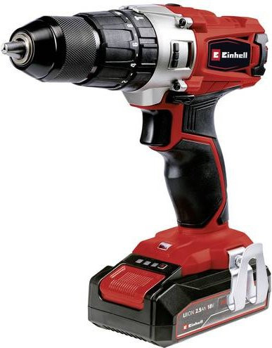 Einhell Power X-Change Akku-Schlagbohrschrauber TE-CD 18/2 Li-i +22 in Rot mit 2,5 Ah Akku - Bild 1