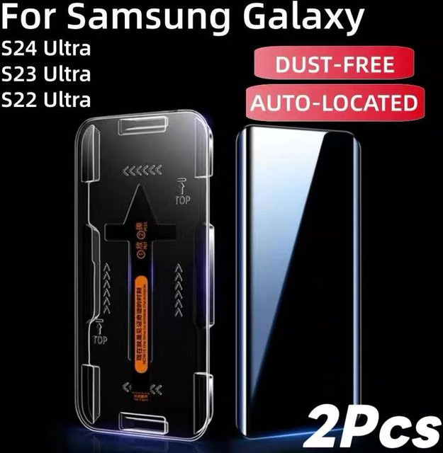 Samsung Galaxy S23 HD-Displayschutzfolie, transparent, 2er Packung - Bild 1