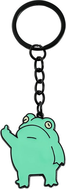 Bandai Anhänger Frosch, Emaille, Unisex - Bild 1