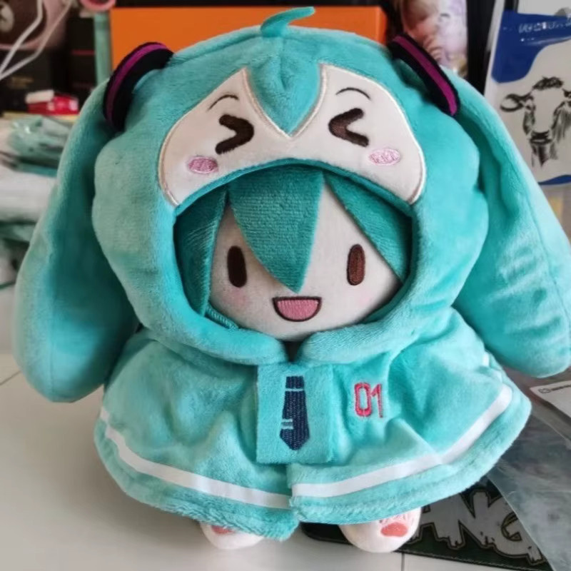 Hatsune Miku Mini-Schal-Mantel, Puppenkleidung, 20 cm - Bild 2