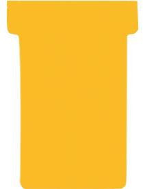 Franken T-Karten für Stecktafel, Größe 2, orange, Höhe: 84 mm, Kopfbreite: 60 mm, Fußbreite: 48 mm - Bild 1
