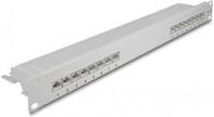 Delock Patchpanel 16 Port Cat.6A 19 Zoll in Grau - Bild 1