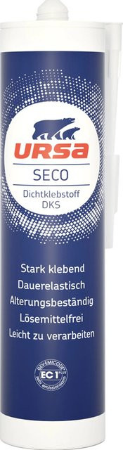 Ursa-Seco Pro DKS Dichtkleber MS-Polymer in Weiß, 310 ml - Bild 1