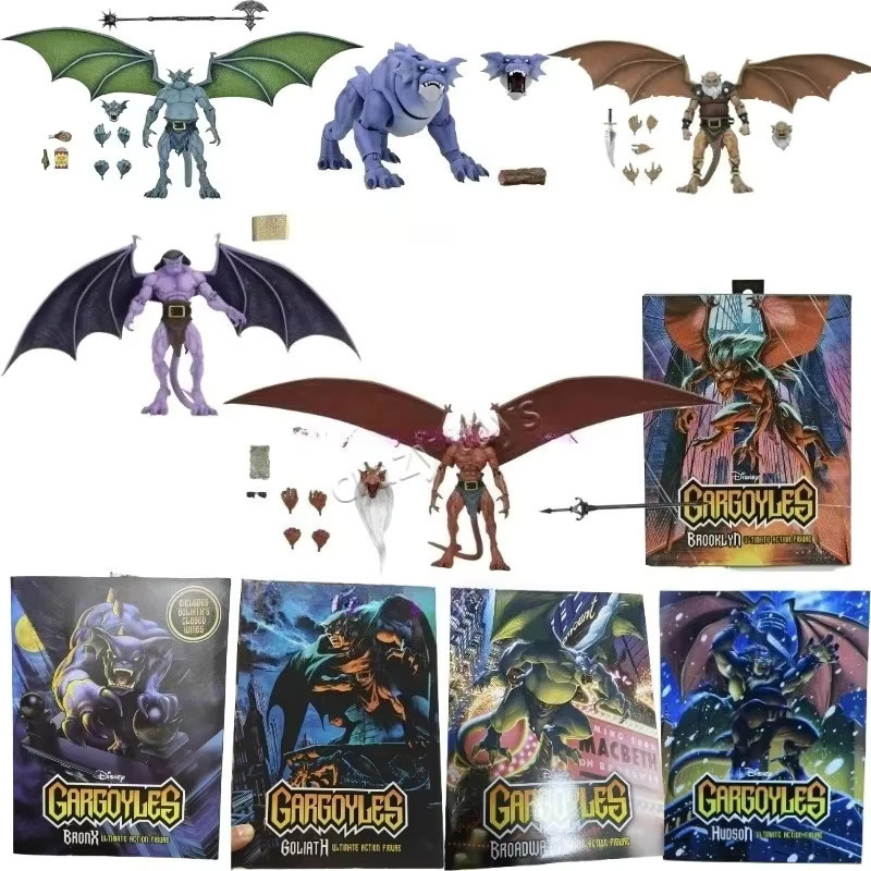 NECA Gargoyles Goliath Demona Hudson Actionfigur, Einzelfigur - Bild 2