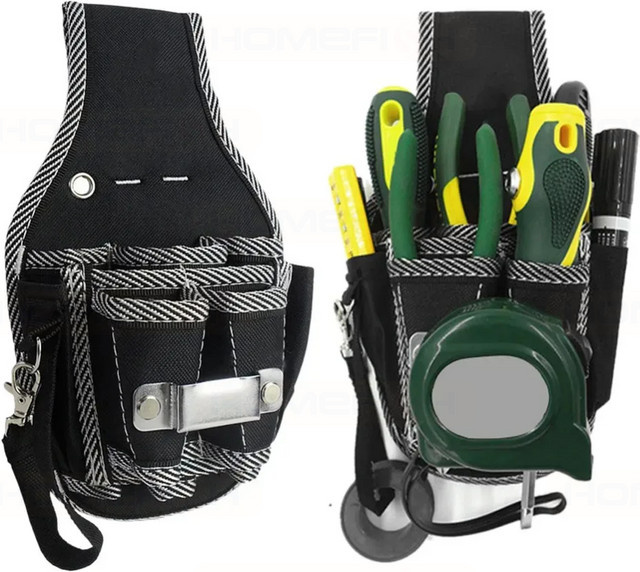 GJB810 9-in-1 Werkzeug-Taillengürtel aus schwarzem 600D-Nylon mit Gürtel für Elektriker und Handwerker - Bild 1