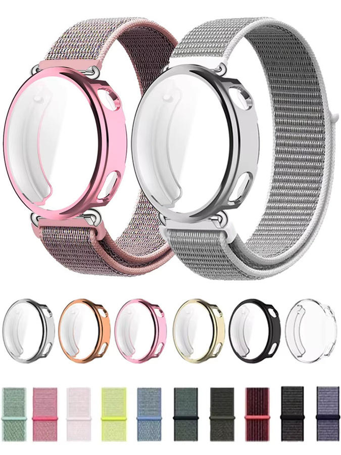 Xiaomi Smartwatch-Zubehör, Hülle und Nylon-Schlaufe, Textil/NATO, Unisex - Bild 5