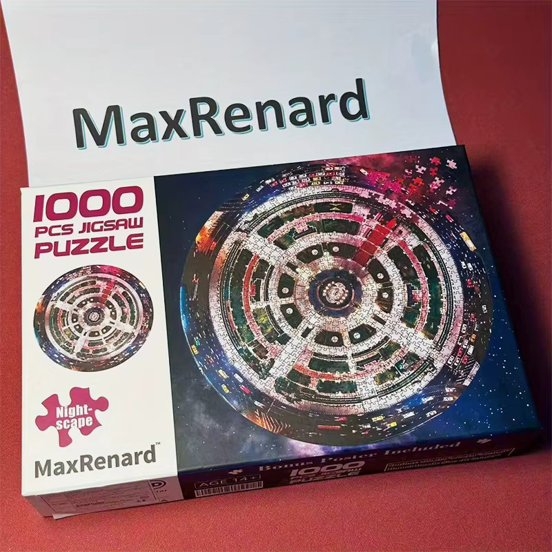 MaxRenard Nachthimmel-Stadtbild-Puzzle, 1.000 Teile, ab 14 Jahren - Bild 5
