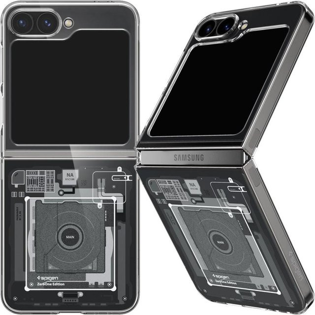 Spigen Airskin Schutzhülle für Samsung Galaxy Z Flip 6 in Transparent - Bild 1