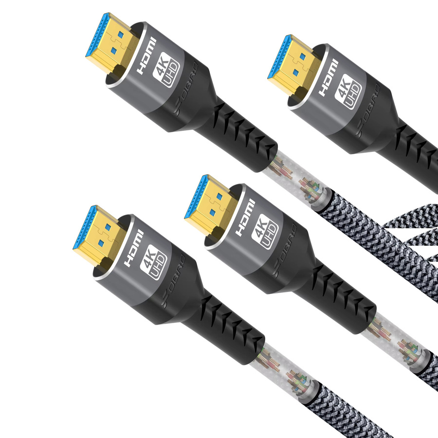 Fdbro HDMI 2.0 Kabel für 4K @ 120Hz mit 48Gbps, HDR und eARC, kompatibel mit PS5, PC, Laptop und TV Box - Bild 4