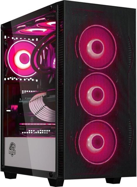 ONE GAMING Gaming PC AN887 in Schwarz mit RTX 5070, Ryzen 5 5600X, 16GB RAM, 480 GB NVMe SSD und Windows 11 - Bild 1