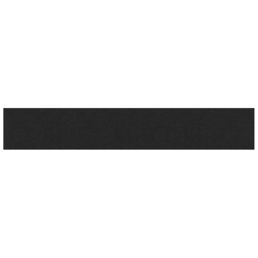 vidaXL Set Wandkopfteile aus Stoff in Schwarz, 12 Stück, B: 90 cm, H: 15 cm - Bild 2