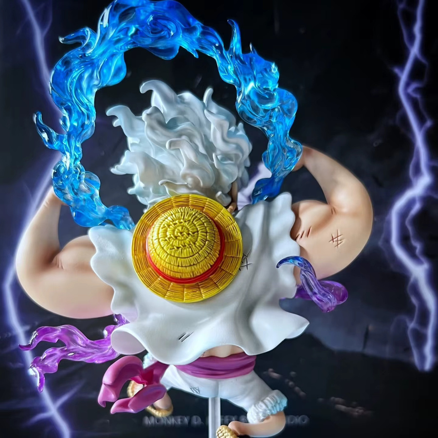 Bandai One Piece Nika Luffy Actionfigur, PVC-Statue, 14cm - Bild 5
