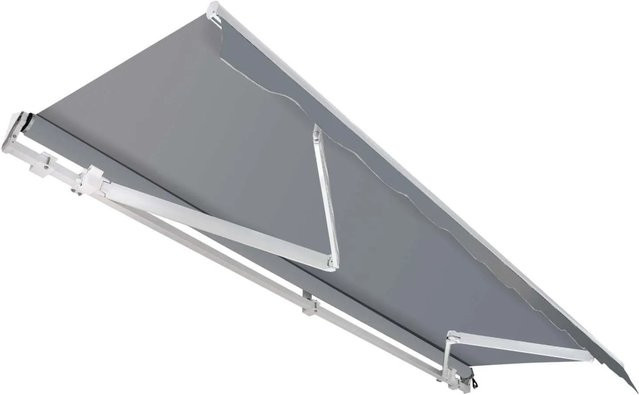 Wiltec Toboli Gelenkarmmarkise in Anthrazit mit UV-Schutz, B x H: 3 x 2,5 m - Bild 1