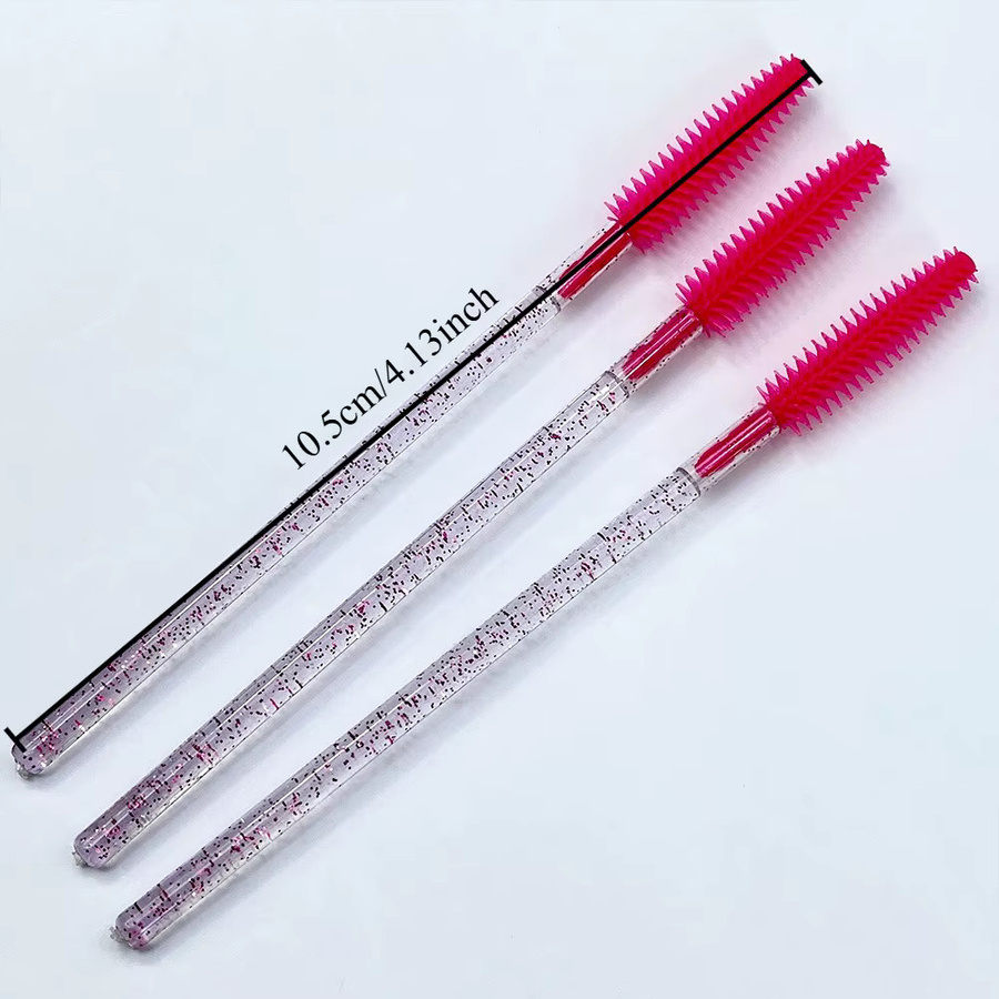 Zanse Wimpern Pinsel Silikon Gel Mascara Applikator, 150 Stück - Bild 2