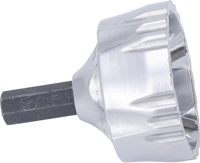 Koogeelife Externes Anfaswerkzeug zum Entgraten und Anfasen aus Zinklegierung mit Hartmetallklinge und Schnellspanner in Silber - Bild 1