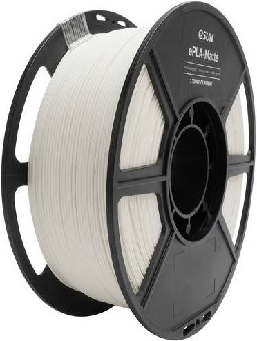ESUN PLA Matt Filament 1,75mm Weiß 1kg - Bild 1