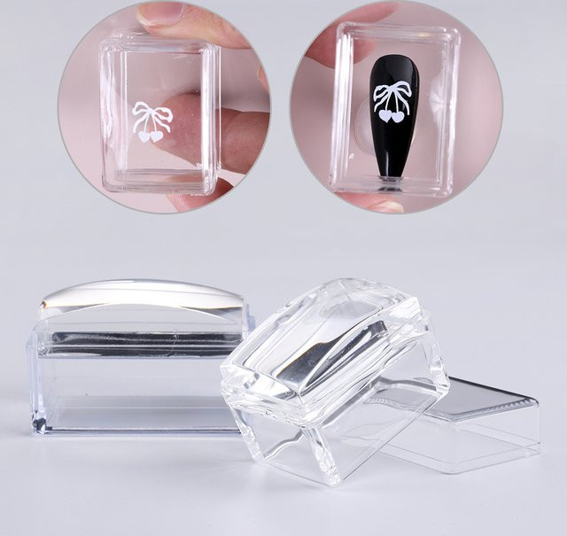 SWEET TREND Nagel Stamping Kit, Schablonen und Werkzeug-Set - Bild 1