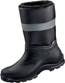 Winterschlupfstiefel Skagen von Feldtmann in Schwarz mit Reflexstreifen, Größe 41 - Bild 1