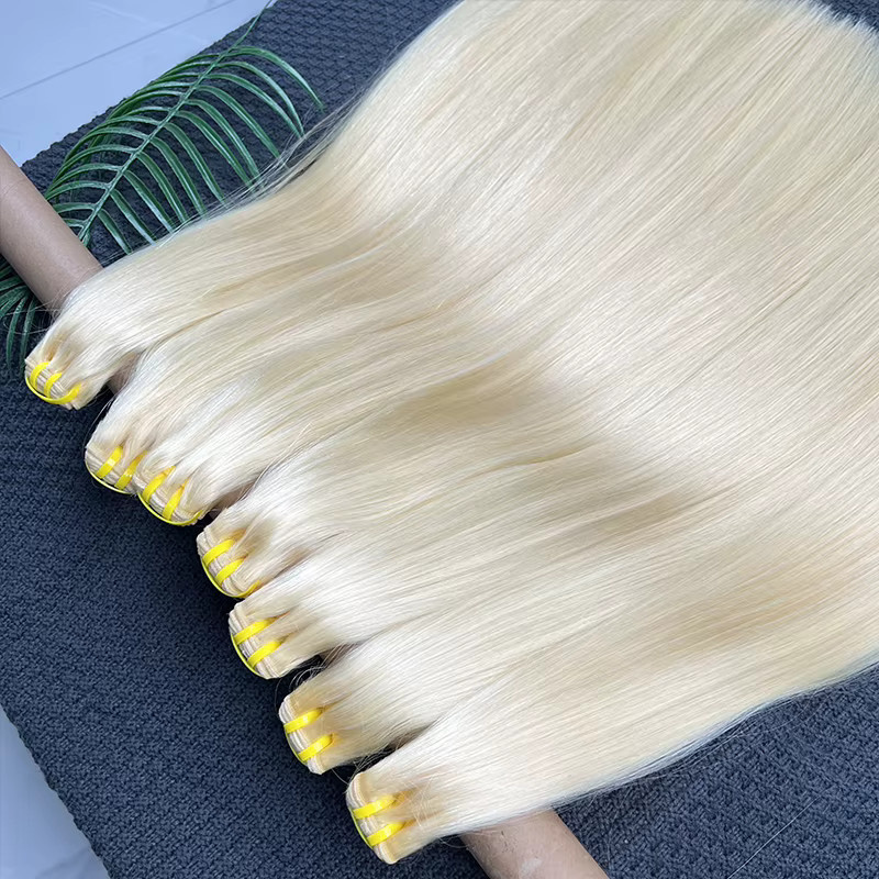 GDYLuxury Echthaar-Bündel, Blonde, 14-28 Zoll, Vietnamesisches Jungfernenhaar - Bild 3