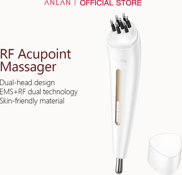 ANLAN RF Akupunktur-Massagegerät mit EMS, Gesichtspflege, Unisex - Bild 1