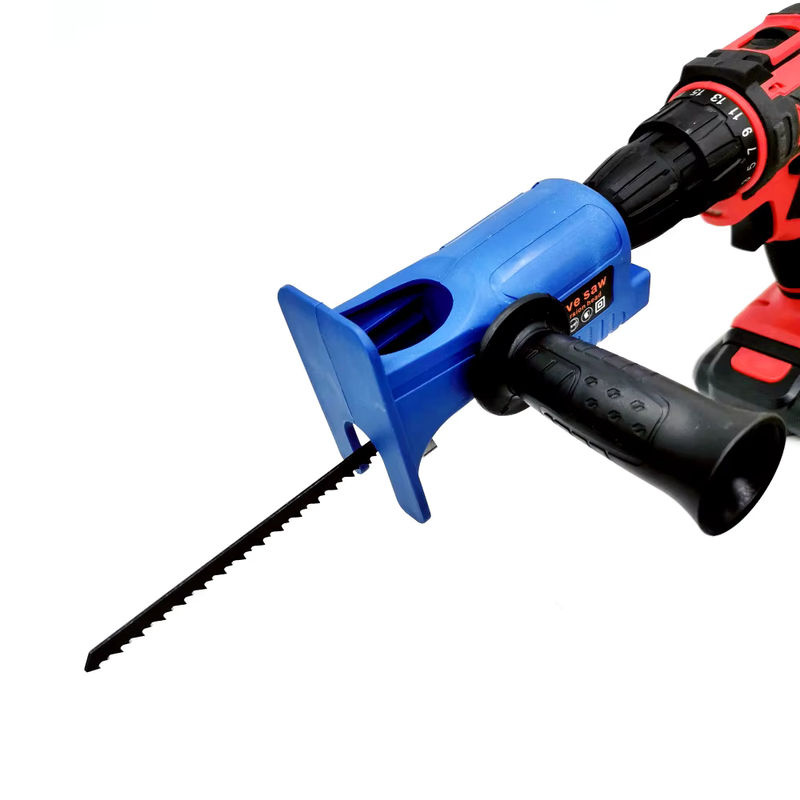 FNICEL Sägeadapter für elektrische Bohrmaschinen und Stichsägen zur Holzbearbeitung, Blau - Bild 3