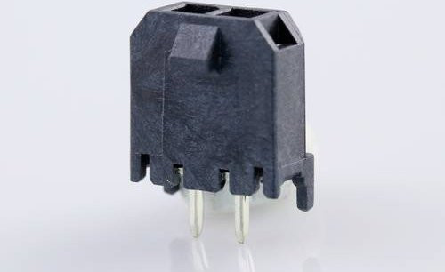 Molex Stiftgehäuse-Platine 436500228 in Schwarz mit Goldkontakten - Bild 1
