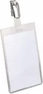 DURABLE Namensschild aus Kunststoff in Transparent, Breite: 6 cm, Höhe: 9 cm - Bild 1