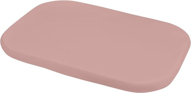 Waldin Spannbetttuch aus Jersey-Baumwolle für Babybett 5in1 in Pink - Bild 1
