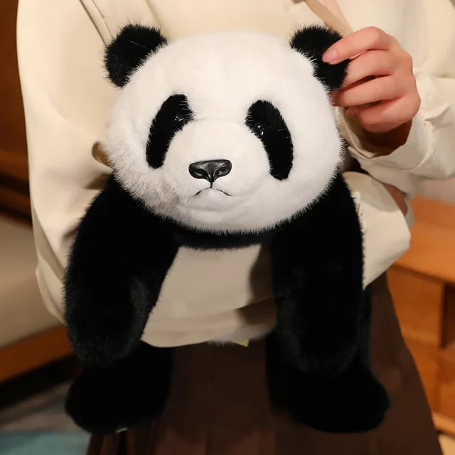 pangcangshu Plüschtier Eisbär Braunbär Panda, Plüsch / Textil, Braun - Bild 1