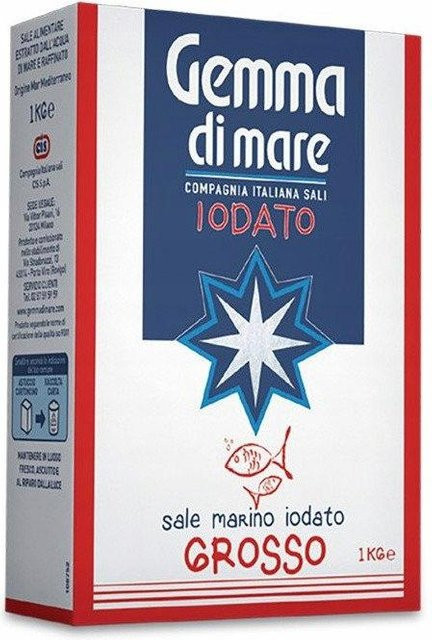 gemma di mare Meersalz grob jodiert 1 kg - Bild 1