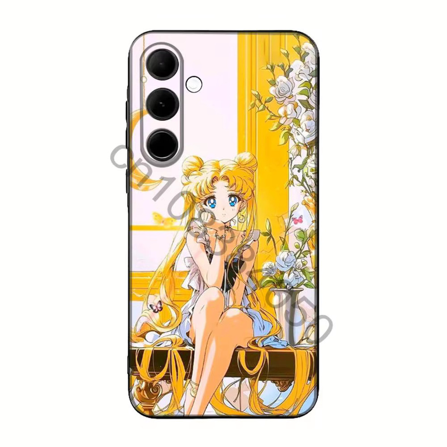 Sailor M-moon Silikon-Stoßfänger Handyhülle für Samsung Galaxy S21 S22 S23 S24 S25 S26 Ultra Plus FE Lite - Bild 2