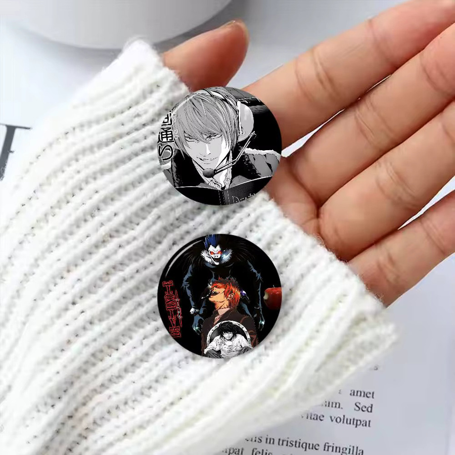 Anstecknadeln Anime-Spiele Death Note, Unisex, 32/44/58mm - Bild 2