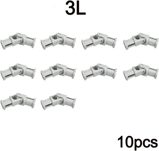 Leduo Tech Parts Universalgelenk-Verbinder Bausteine, 10-teiliges Set, ab 6 Jahren - Bild 1