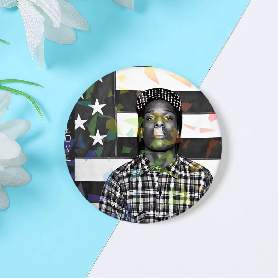 Brosche A-ASAP Rocky, Laser Abzeichen, Pin - Bild 5