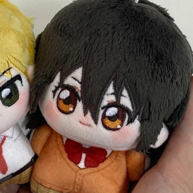 Yiran Health & Beauty Kaichou Wa Maid Sama Plüsch, Usui Takumi Misaki Ayuzawa Maskottchen Schlüsselanhänger, 10cm, Schwarz - Bild 1