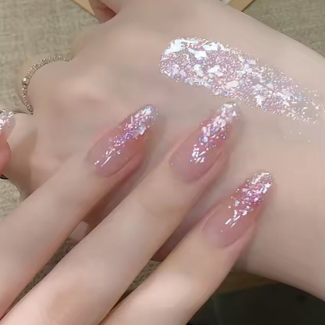 MIANEL Gel-Nagellack, Schimmernd, Muschelfragmente - Bild 1