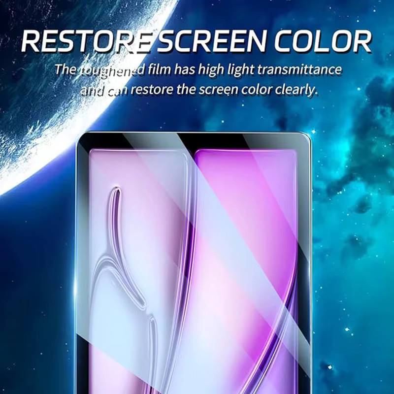 2 Stück Gehärtetes Glas Displayschutzfolie für Apple iPad Pro, Air und Mini, transparent - Bild 5