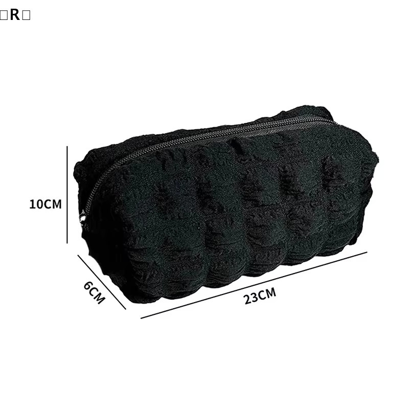 Kreative Kosmetiktasche und Federmäppchen in Schwarz mit großem Fassungsvermögen für Mädchen - Bild 2