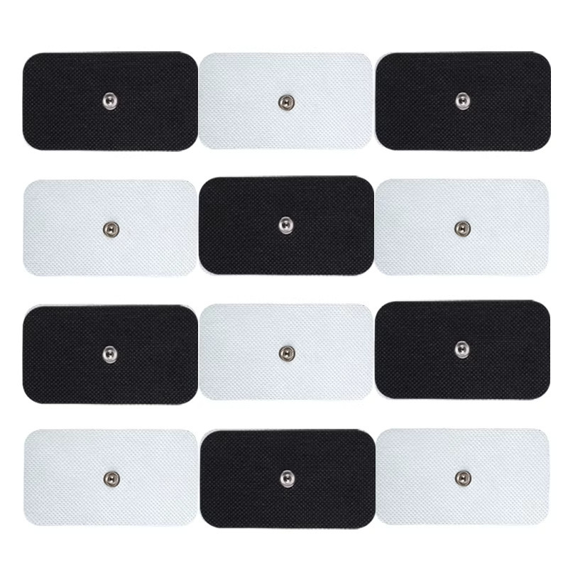 Selbstklebende Elektrodenpads von Yinhang in Schwarz für TENS und Akupunkturtherapie, Maße: 5 x 9 cm - Bild 5