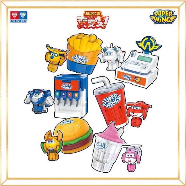 Jett Toys Super Wings Lebensmittel-Transformationsserie, Sammelfigur - Bild 1